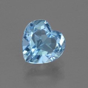 3.2ct Heart Facet Swiss Blue Topaz Gem for sale 3.2ct Heart Facet Swiss Blue Topaz Gem (ID: 448425)