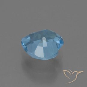 Topaz Gemstone in 9 x 9 mm (calibrated) Size for Sale, Topaz Stone in Swiss Blue Color