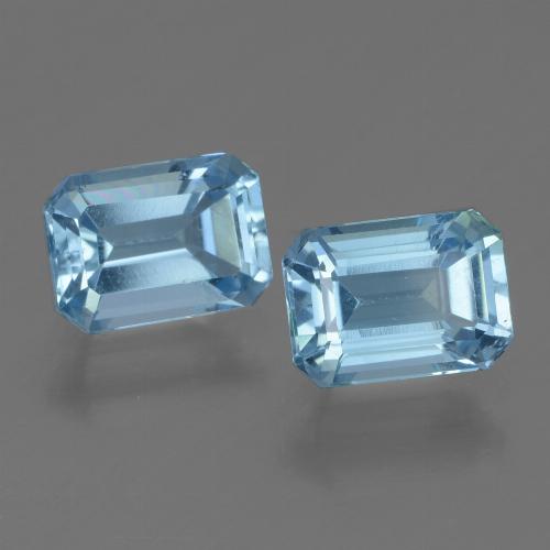 Maya Blue Topaz Gem - 1.4ct Octagon Step Cut (ID: 448463)
