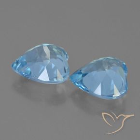 Topaz Gemstones in 10 x 10 mm (calibrated) Size for Sale, Topaz Stones in Sky Blue Color