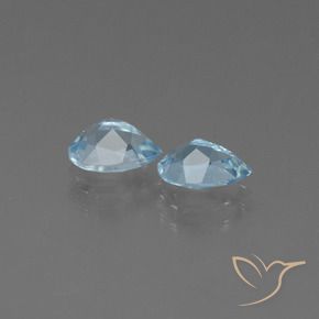 Topaz Gemstones in 7 x 5 mm (calibrated) Size for Sale, Topaz Stones in Sky Blue Color