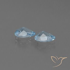 Topaz Gemstones in 7 x 5 mm (calibrated) Size for Sale, Topaz Stones in Sky Blue Color