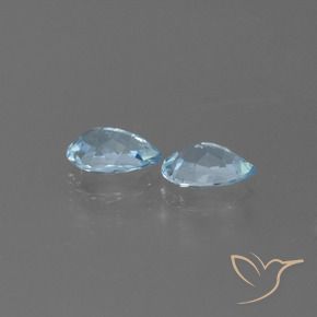 Topaz Gemstones in 7 x 5 mm (calibrated) Size for Sale, Topaz Stones in Sky Blue Color