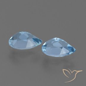 Topaz Gemstones in 7 x 5 mm (calibrated) Size for Sale, Topaz Stones in Swiss Blue Color