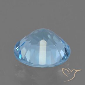 Topaz Gemstone in 8.5 mm (calibrated) Size for Sale, Topaz Stone in Sky Blue Color