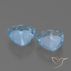 Topaz Gemstones in 7 x 7 mm (calibrated) Size for Sale, Topaz Stones in Sky Blue Color
