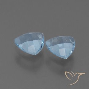 Topaz Gemstones in 7 x 7 mm (calibrated) Size for Sale, Topaz Stones in Sky Blue Color