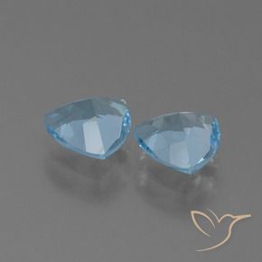 Topaz Gemstones in 7 x 7 mm (calibrated) Size for Sale, Topaz Stones in Sky Blue Color