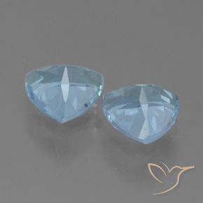 Topaz Gemstones in 7 x 7 mm (calibrated) Size for Sale, Topaz Stones in Sky Blue Color