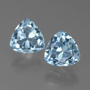3ct Trillion Facet Sky Blue Topaz for sale thumb image of 3ct Trillion Facet Sky Blue Topaz (ID: 452664)