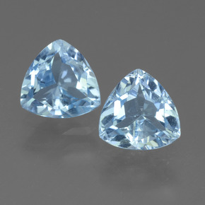 1.5ct Trillion Facet Sky Blue Topaz Gem for sale 1.5ct Trillion Facet Sky Blue Topaz Gem (ID: 452717)