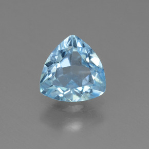 Azul Suizo Topacio Gema - 1.2ct Forma trillón (ID: 452895)