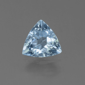 Azul Cielo Topacio Gema - 1.1ct Forma trillón (ID: 452898)