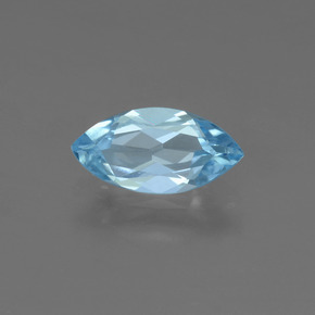 Baby Blue Topaz Gem - 1.2ct Marquise Facet (ID: 453976)