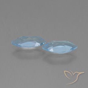 Topaz Gemstones in 10.1 x 5.1 mm Size for Sale, Topaz Stones in Sky Blue Color