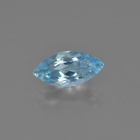 Celeste Topacio Gema - 1.4ct Forma marquesa (ID: 454240)