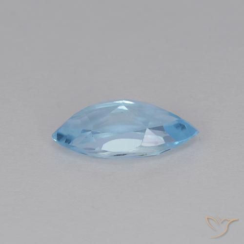 Topaz Gemstone in 9.9 x 5.1 mm Size for Sale, Topaz Stone in Sky Blue Color