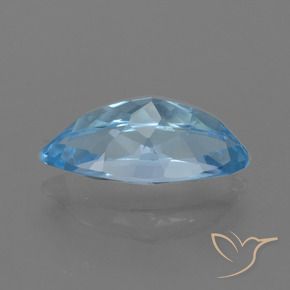 Topaz Gemstone in 14 x 6.7 mm Size for Sale, Topaz Stone in Swiss Blue Color