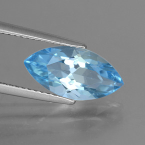3.4ct Marquise Facet Sky Blue Topaz Gem for sale 3.4ct Marquise Facet Sky Blue Topaz Gem (ID: 454770)