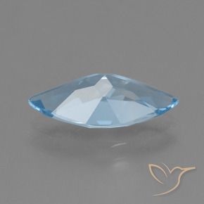 Topaz Gemstone in 15.1 x 7.1 mm Size for Sale, Topaz Stone in Swiss Blue Color