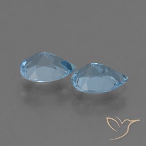 Topaz Gemstones in 7 x 5 mm (calibrated) Size for Sale, Topaz Stones in Sky Blue Color