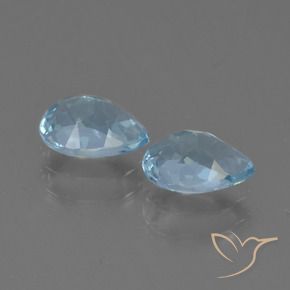 Topaz Gemstones in 7 x 5 mm (calibrated) Size for Sale, Topaz Stones in Sky Blue Color
