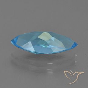 Topaz Gemstone in 15.1 x 6.7 mm Size for Sale, Topaz Stone in Swiss Blue Color