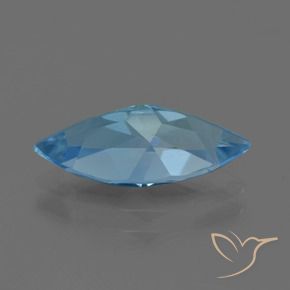Topaz Gemstone in 14.9 x 6.9 mm Size for Sale, Topaz Stone in Swiss Blue Color