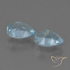 Topaz Gemstones in 7 x 5 mm (calibrated) Size for Sale, Topaz Stones in Sky Blue Color