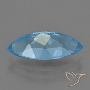 Topaz Gemstone in 15.2 x 7.2 mm Size for Sale, Topaz Stone in Swiss Blue Color