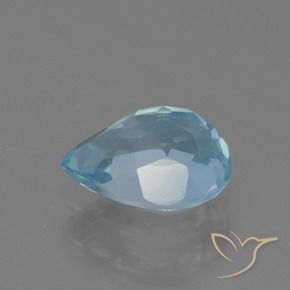Topaz Gemstone in 7 x 5 mm (calibrated) Size for Sale, Topaz Stone in Sky Blue Color