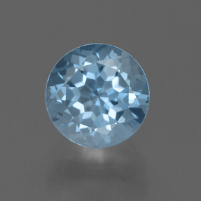 2.6ct Round Facet Sky Blue Topaz for sale thumb image of 2.6ct Round Facet Sky Blue Topaz (ID: 455443)