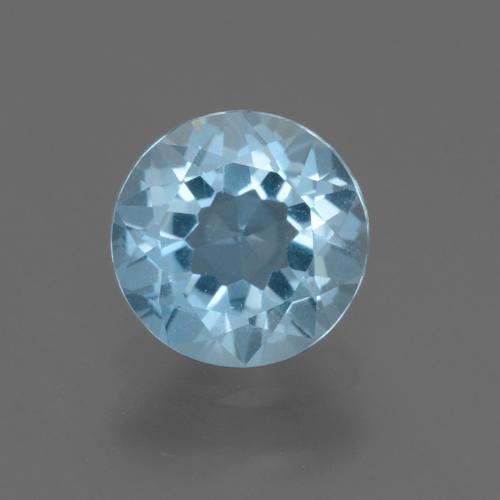2.23ct Natural Sky Blue Topaz, Round, VS