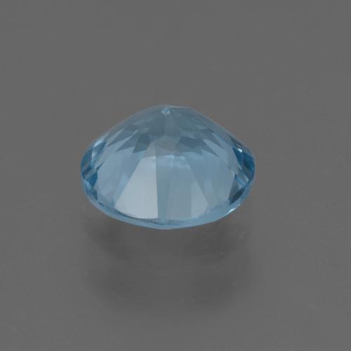 Topaz Gemstone in 8 mm (calibrated) Size for Sale, Topaz Stone in Sky Blue Color