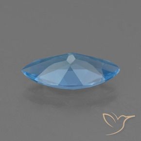 Topaz Gemstone in 15 x 7 mm Size for Sale, Topaz Stone in Swiss Blue Color