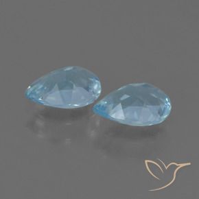 Topaz Gemstones in 7 x 5 mm (calibrated) Size for Sale, Topaz Stones in Sky Blue Color