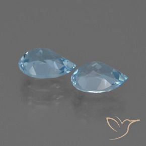 Topaz Gemstones in 7 x 5 mm (calibrated) Size for Sale, Topaz Stones in Sky Blue Color