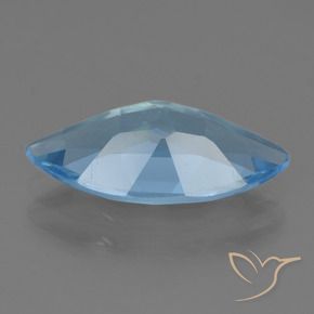 Topaz Gemstone in 15 x 7.2 mm Size for Sale, Topaz Stone in Swiss Blue Color