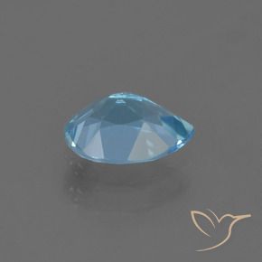 Topaz Gemstone in 7.3 x 5.2 mm Size for Sale, Topaz Stone in Swiss Blue Color