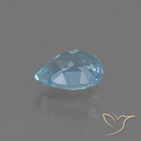 Topaz Gemstone in 7.2 x 5.2 mm Size for Sale, Topaz Stone in Sky Blue Color