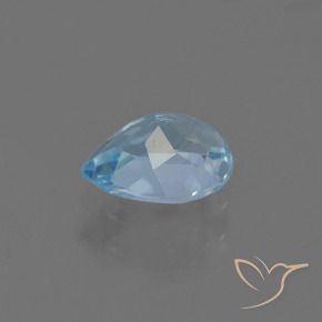 Topaz Gemstone in 7 x 5 mm (calibrated) Size for Sale, Topaz Stone in Sky Blue Color