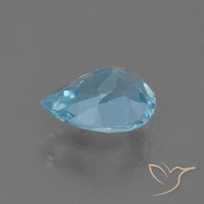 Topaz Gemstone in 7 x 5 mm (calibrated) Size for Sale, Topaz Stone in Swiss Blue Color