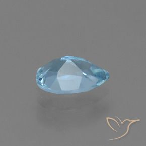 Topaz Gemstone in 7 x 5 mm (calibrated) Size for Sale, Topaz Stone in Swiss Blue Color