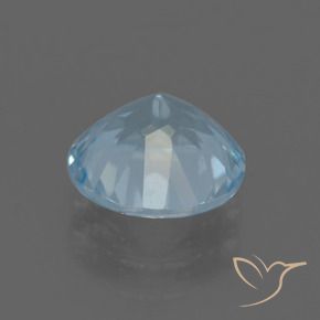 Topaz Gemstone in 8 mm (calibrated) Size for Sale, Topaz Stone in Sky Blue Color