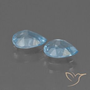 Topaz Gemstones in 7 x 5 mm (calibrated) Size for Sale, Topaz Stones in Sky Blue Color
