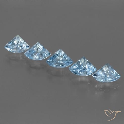 3.63ctw Natural Swiss Blue Topaz, Fancy, VVS-VS