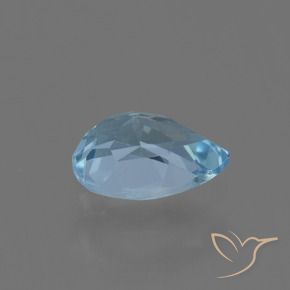Topaz Gemstone in 7 x 5 mm (calibrated) Size for Sale, Topaz Stone in Swiss Blue Color