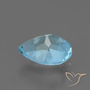 Topaz Gemstone in 7 x 5 mm (calibrated) Size for Sale, Topaz Stone in Sky Blue Color