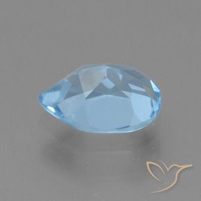 Topaz Gemstone in 7 x 5 mm (calibrated) Size for Sale, Topaz Stone in Swiss Blue Color