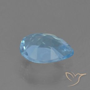 Topaz Gemstone in 7.2 x 5.2 mm Size for Sale, Topaz Stone in Swiss Blue Color